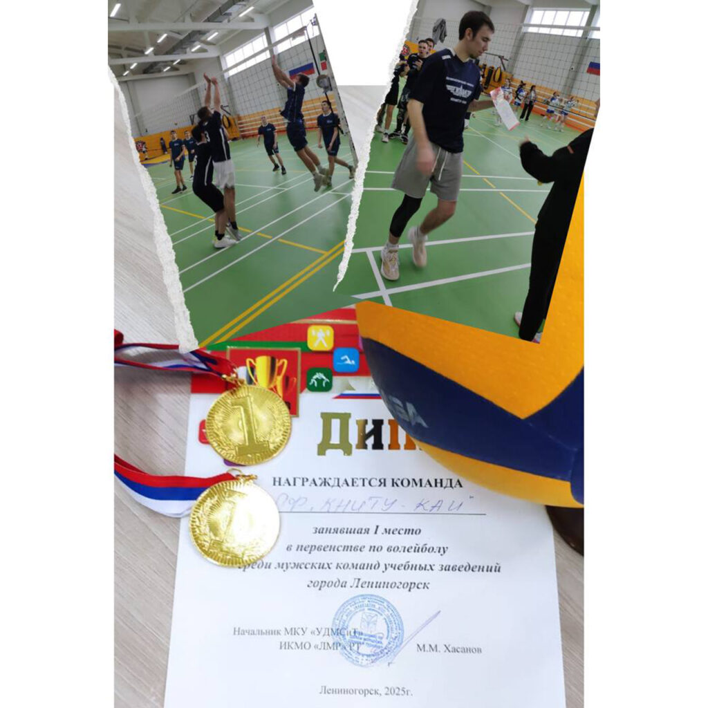 Соревнование по волейболу